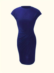 Ava | Chic Crew Neck Dress – Effortless Day-to-Night Sophistication