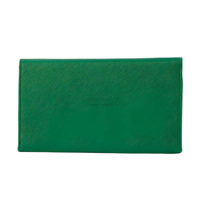 Alexia | Green Travel Wallet Passport Holder