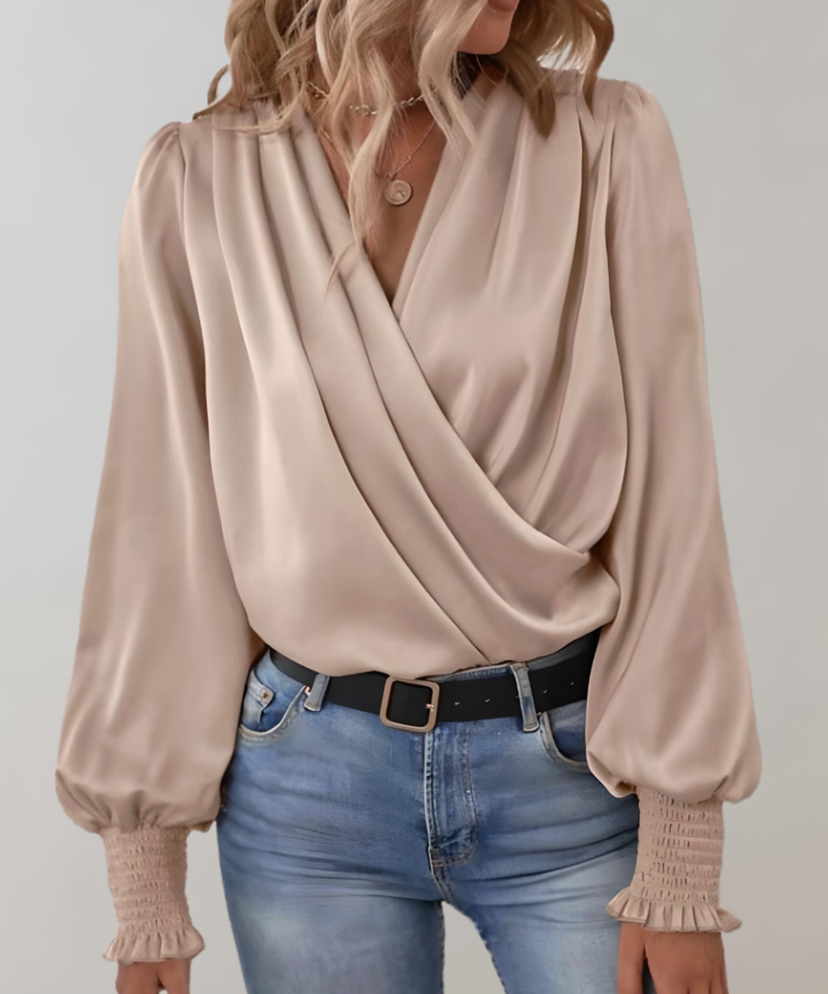 Kath | Stylish and Comfortable Long-Sleeve Blouse