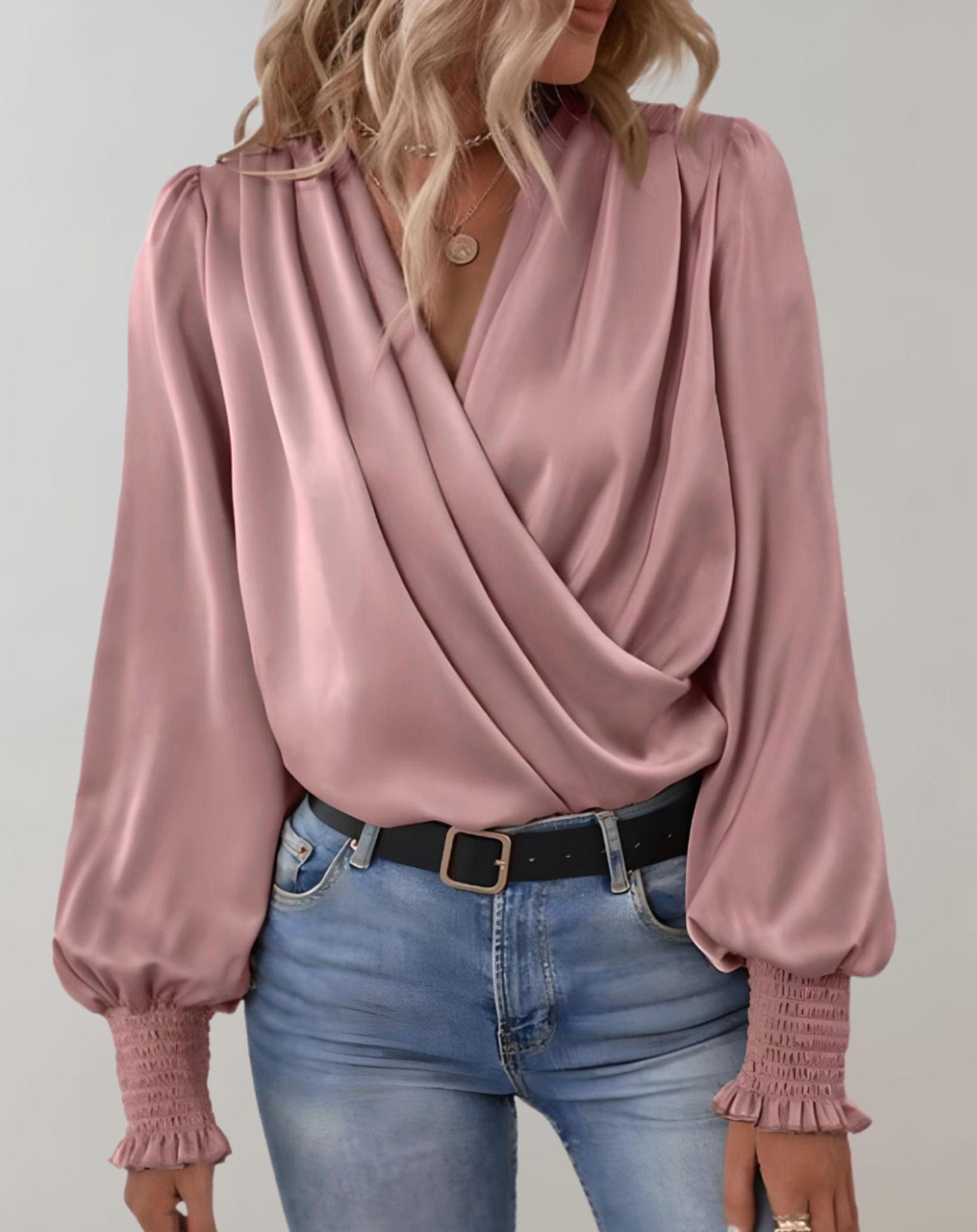 Kath | Stylish and Comfortable Long-Sleeve Blouse