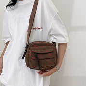 Ellison | Strawberry Delight Corduroy Crossbody Bag
