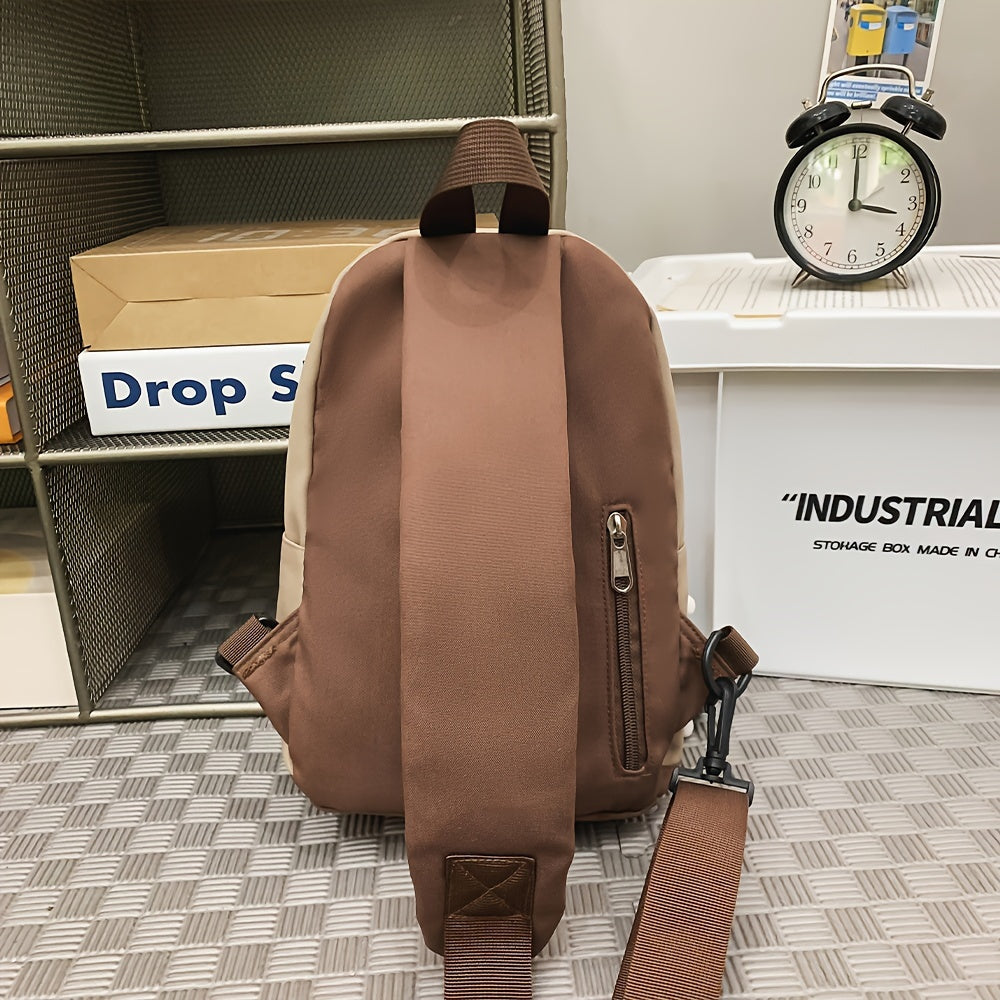 Cameron | Geometric Nylon Crossbody Bag