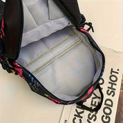 Armani  | Graffiti-Style Anti-Theft Crossbody Bag