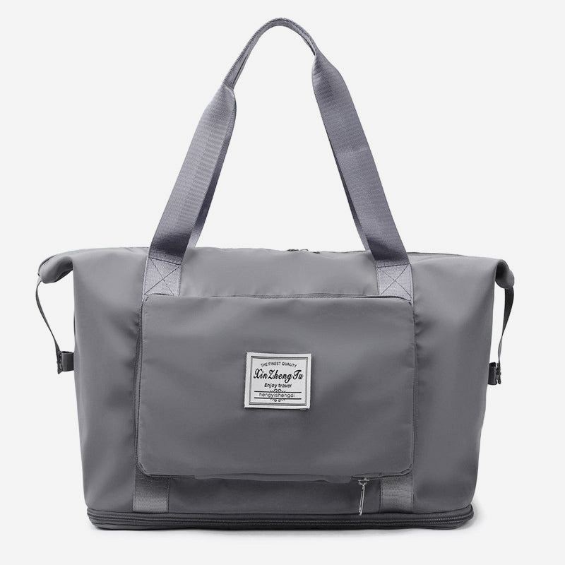 Extra Large Foldable Travel Duffle Bag with Convenient Dry Wet Separation Pocket