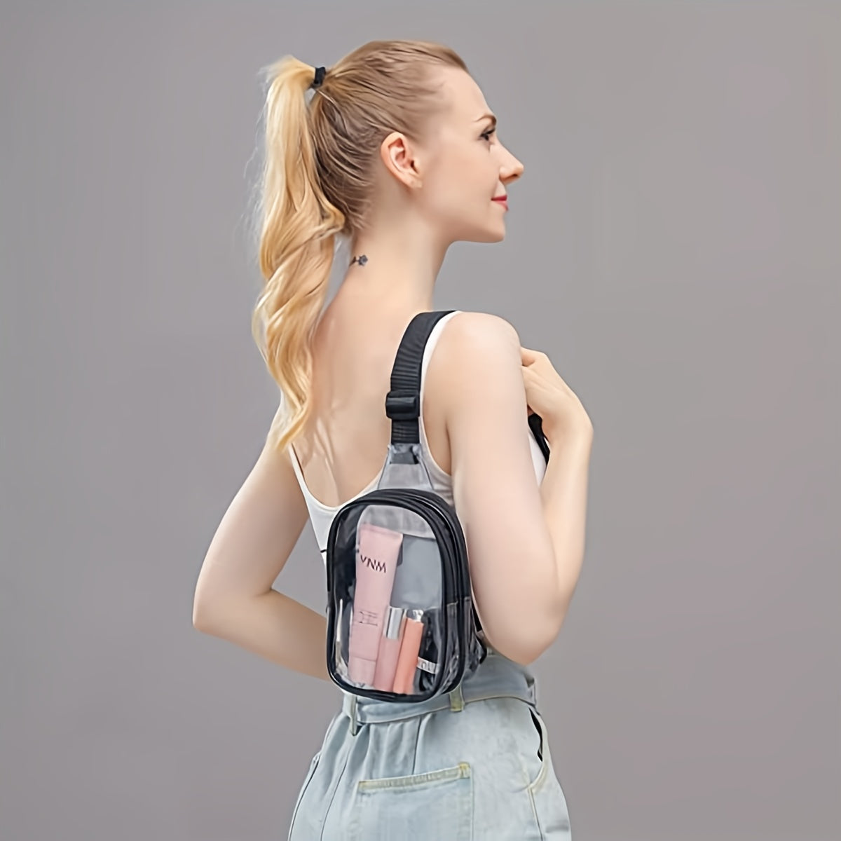 Reina | Clear Mini Crossbody Bag