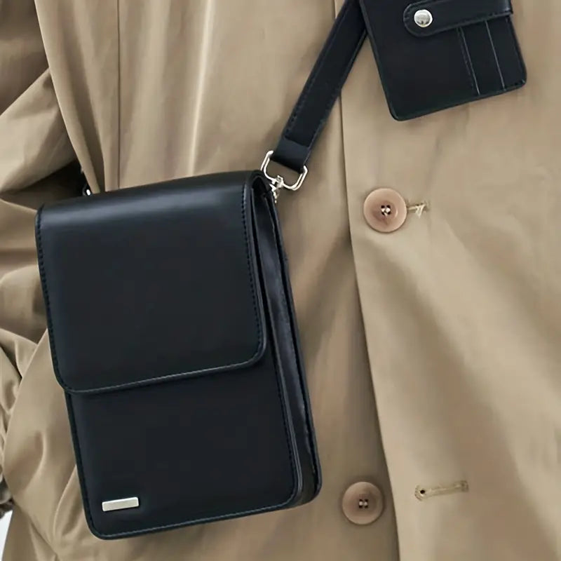 Zachariah | PU Leather Small Crossbody Sling Bag