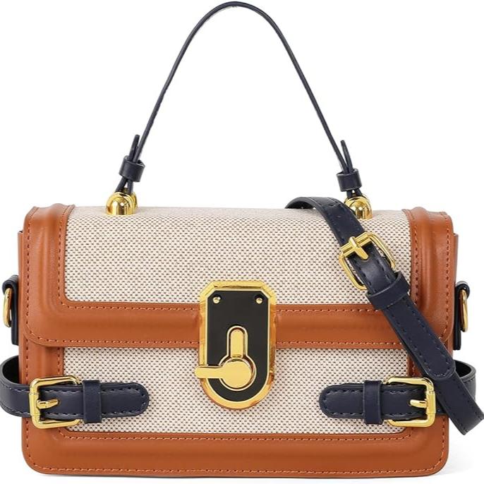 Annalise | Women's Vintage Leather Large Crossbody Handbag