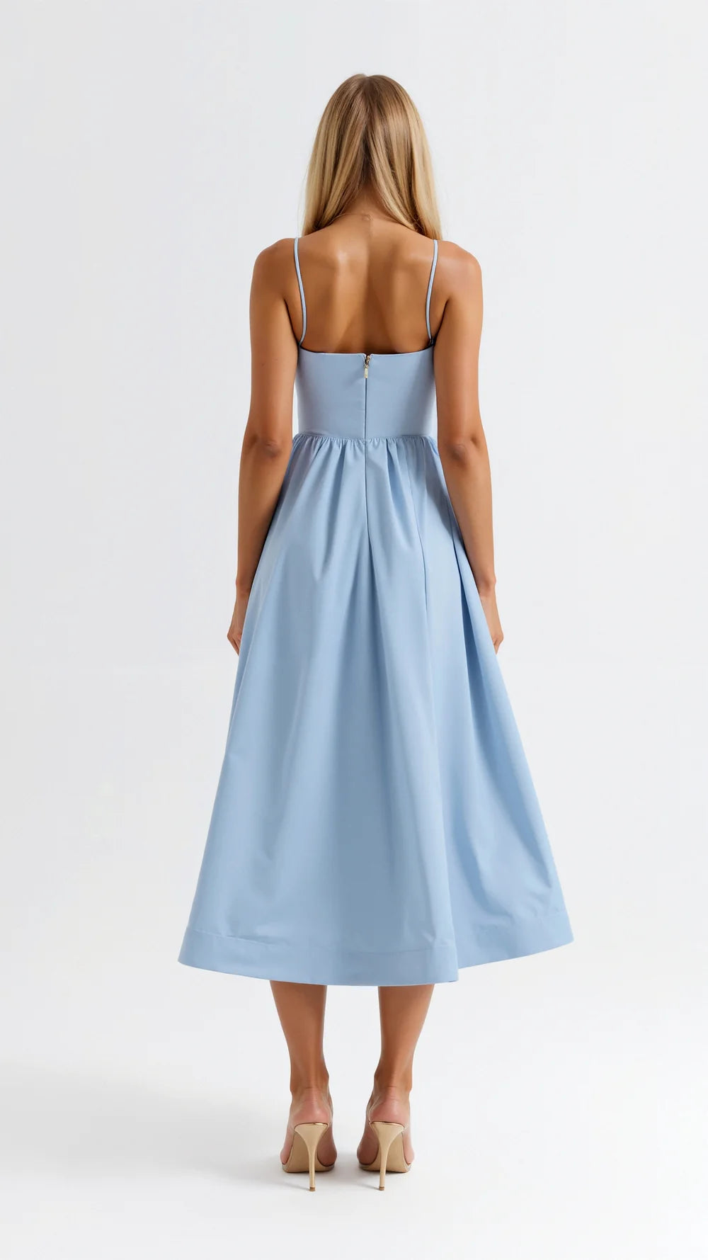 Aurelia Flowing Midi Dress - Light, Elegant, Effortlessly Stylish