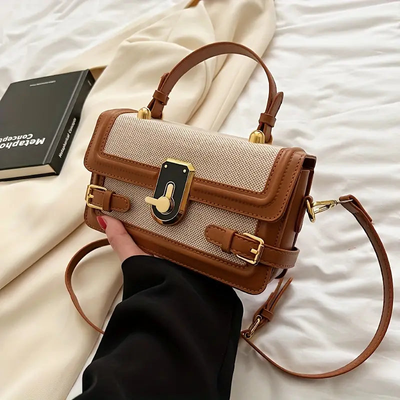 Annalise | Women's Vintage Leather Large Crossbody Handbag