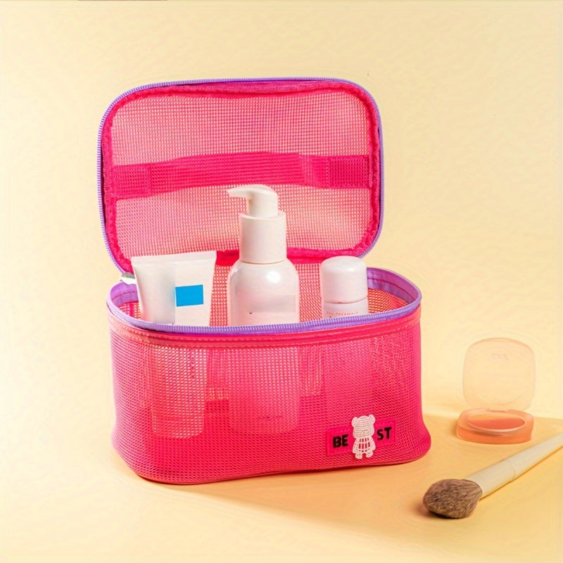 Kimberlie | Portable & Lightweight Multi-Compartments Travel Beauty Bag