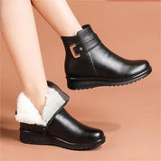 Allie | Cozy Ankle Boots – Your Winter-Ready Essential