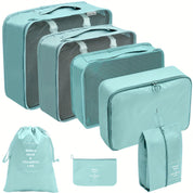 Yasmin | 7-Piece Travel Packing Cubes Set