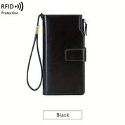 Dulce | RFID-Secure Travel Wallet | Multi-Slot Vintage Clutch