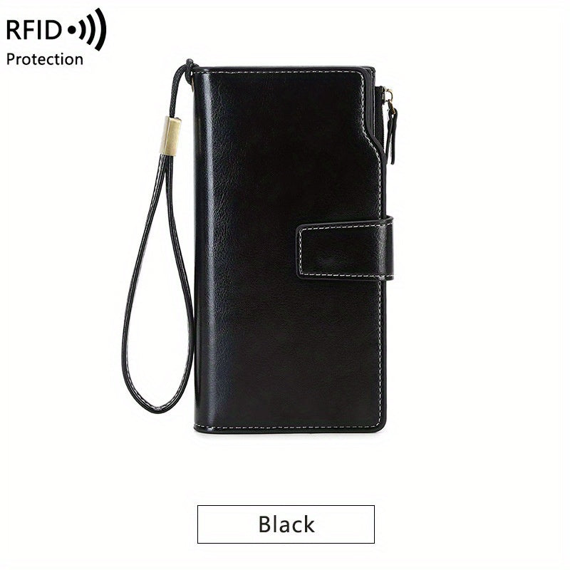 Tiffany | Timeless Multi-Slot RFID-Secure Travel Wallet