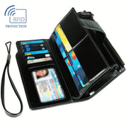 Tiffany | Timeless Multi-Slot RFID-Secure Travel Wallet