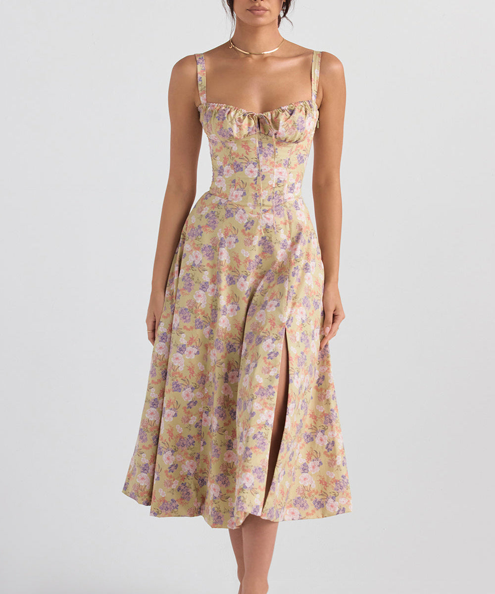 Bethany | Comfy and Stylish Midi Corset Dress