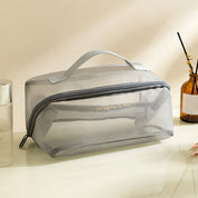 Elia | Spacious Mesh Travel Toiletry Bag