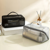 Elia | Spacious Mesh Travel Toiletry Bag