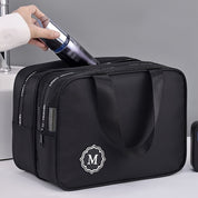 Lilyana | Lightweight & Travel-Friendly Double-Layer Cosmetic Bag