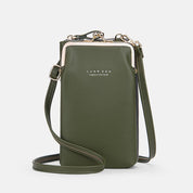 Versatile Large Capacity Kiss-Lock Handbag for Your Phone