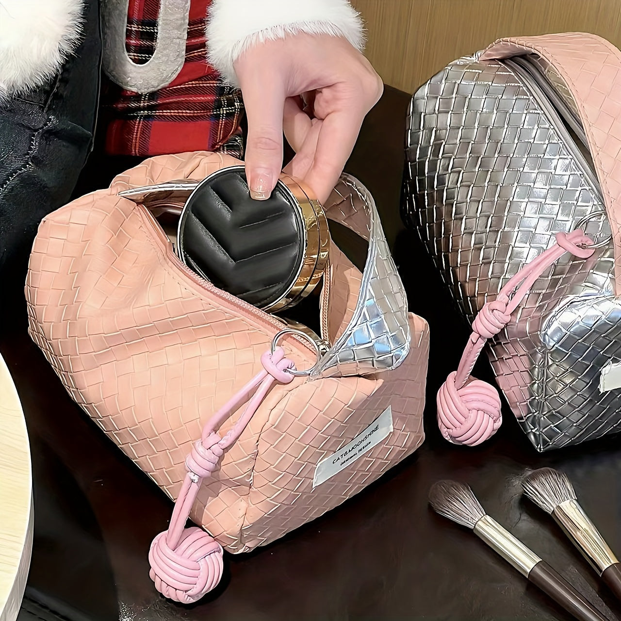 Zoya | Large Waterproof Travel Cosmetic Makeup Case