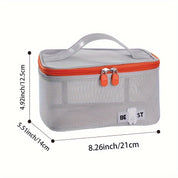 Kimberlie | Portable & Lightweight Multi-Compartments Travel Beauty Bag