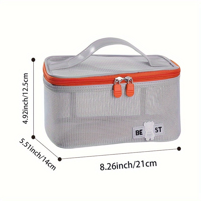 Kimberlie | Portable & Lightweight Multi-Compartments Travel Beauty Bag