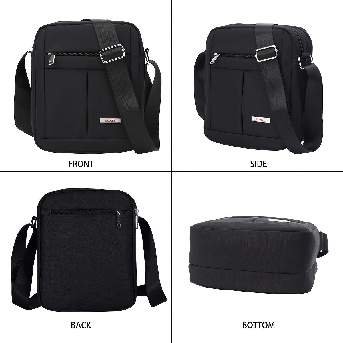 Justice | Compact Crossbody Messenger Bag