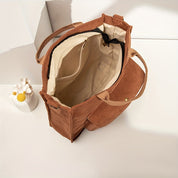 Adele | Corduroy Crossbody Travel Handbag