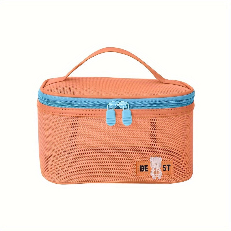 Kimberlie | Portable & Lightweight Multi-Compartments Travel Beauty Bag
