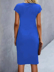 Ava | Chic Crew Neck Dress – Effortless Day-to-Night Sophistication
