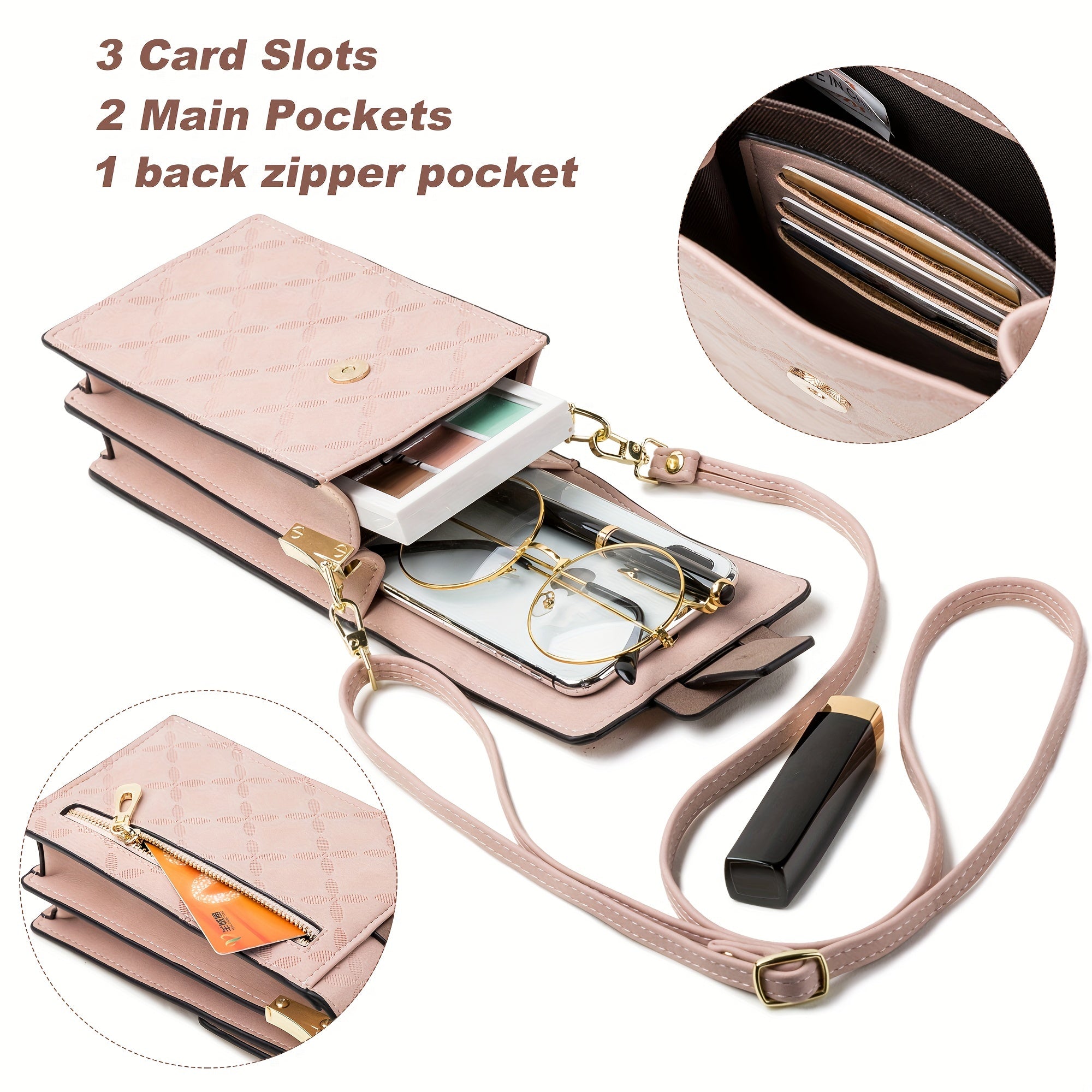 Della | Compact Anti-Theft Crossbody Bag