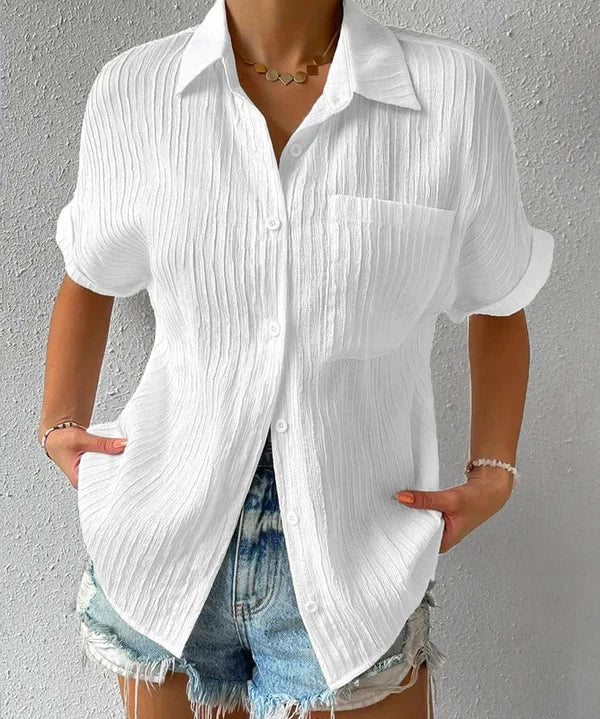Clara | Chic Short Sleeve Polo