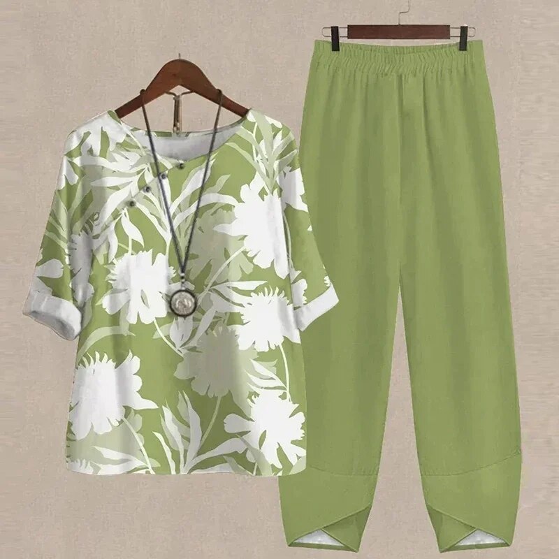 Erica | Modern Printed Outfit - Relaxed Fit for Everyday