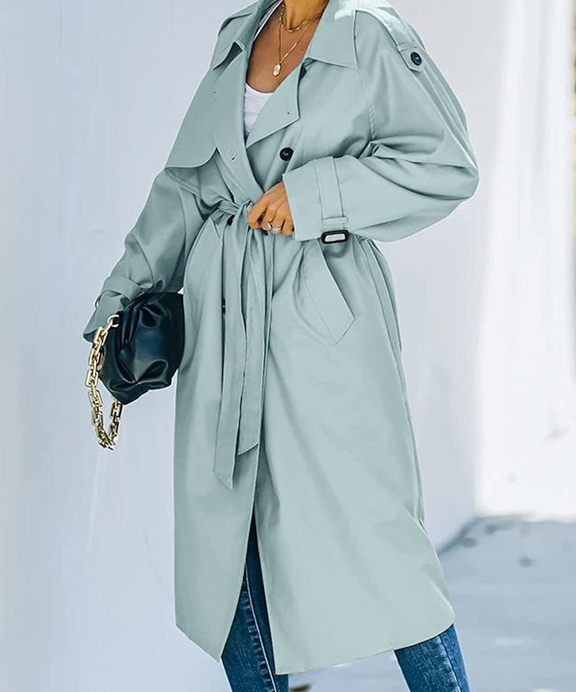 Cecilia | Timeless Elegance and Cozy Classic Trench Coat