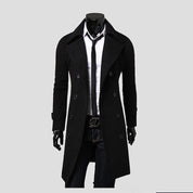 Aries | Men's Timeless Elegance Double-Breasted Coat