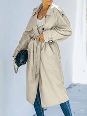 Cecilia | Timeless Elegance and Cozy Classic Trench Coat