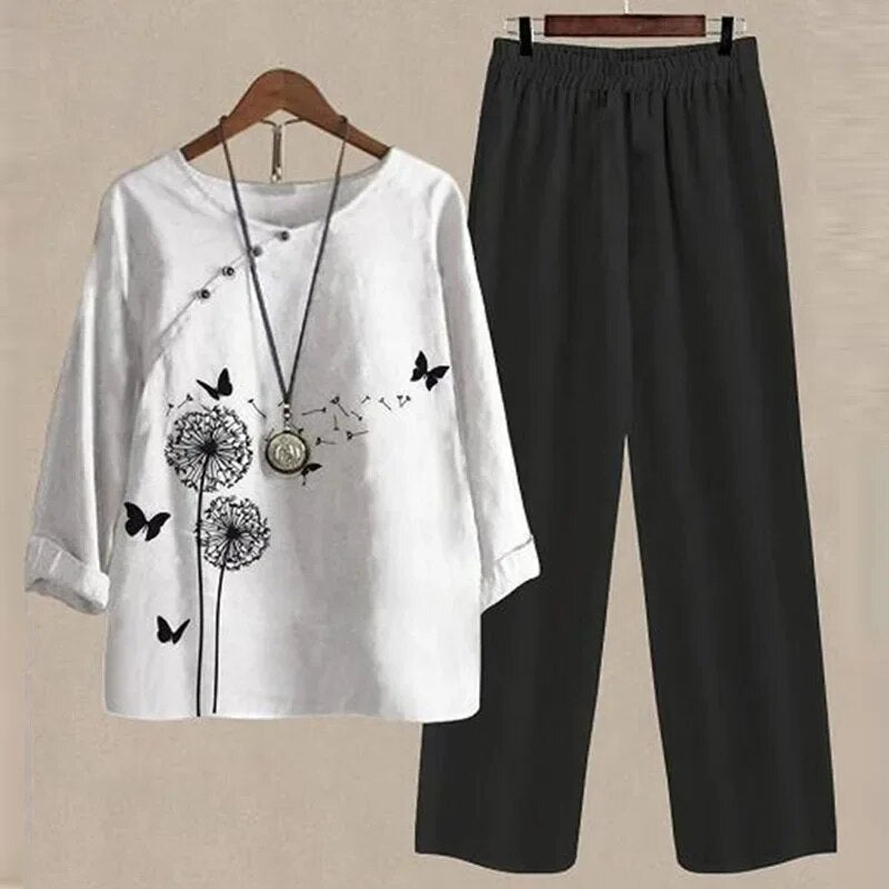Erica | Modern Printed Outfit - Relaxed Fit for Everyday