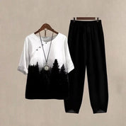 Erica | Modern Printed Outfit - Relaxed Fit for Everyday