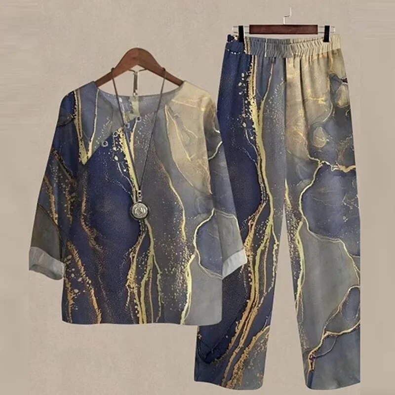 Erica | Modern Printed Outfit - Relaxed Fit for Everyday