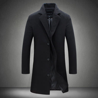 Danielle | Trendy Refined Collar Single-Breasted Coat