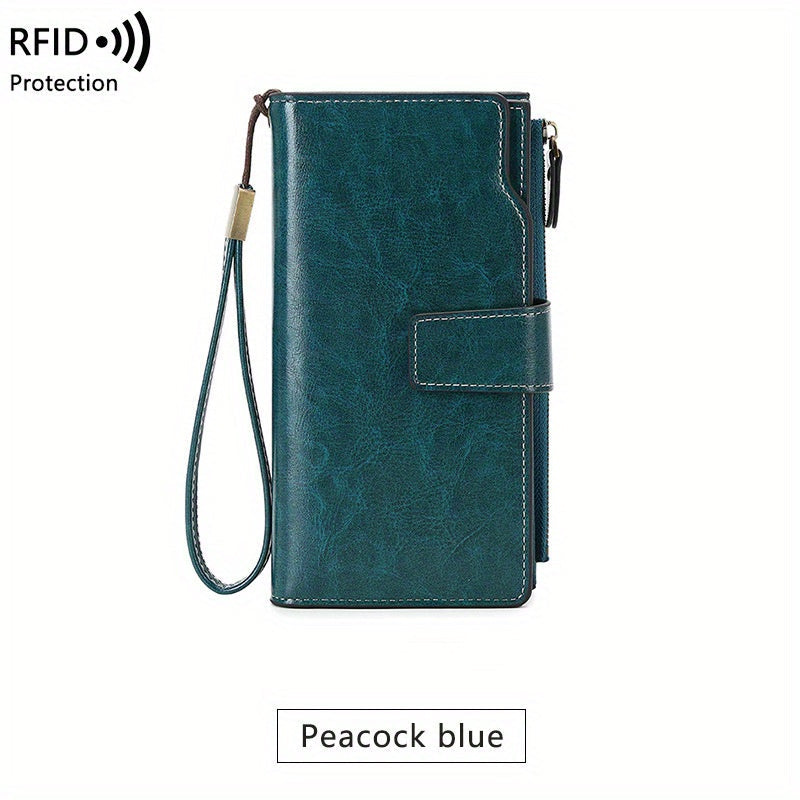 Tiffany | Timeless Multi-Slot RFID-Secure Travel Wallet