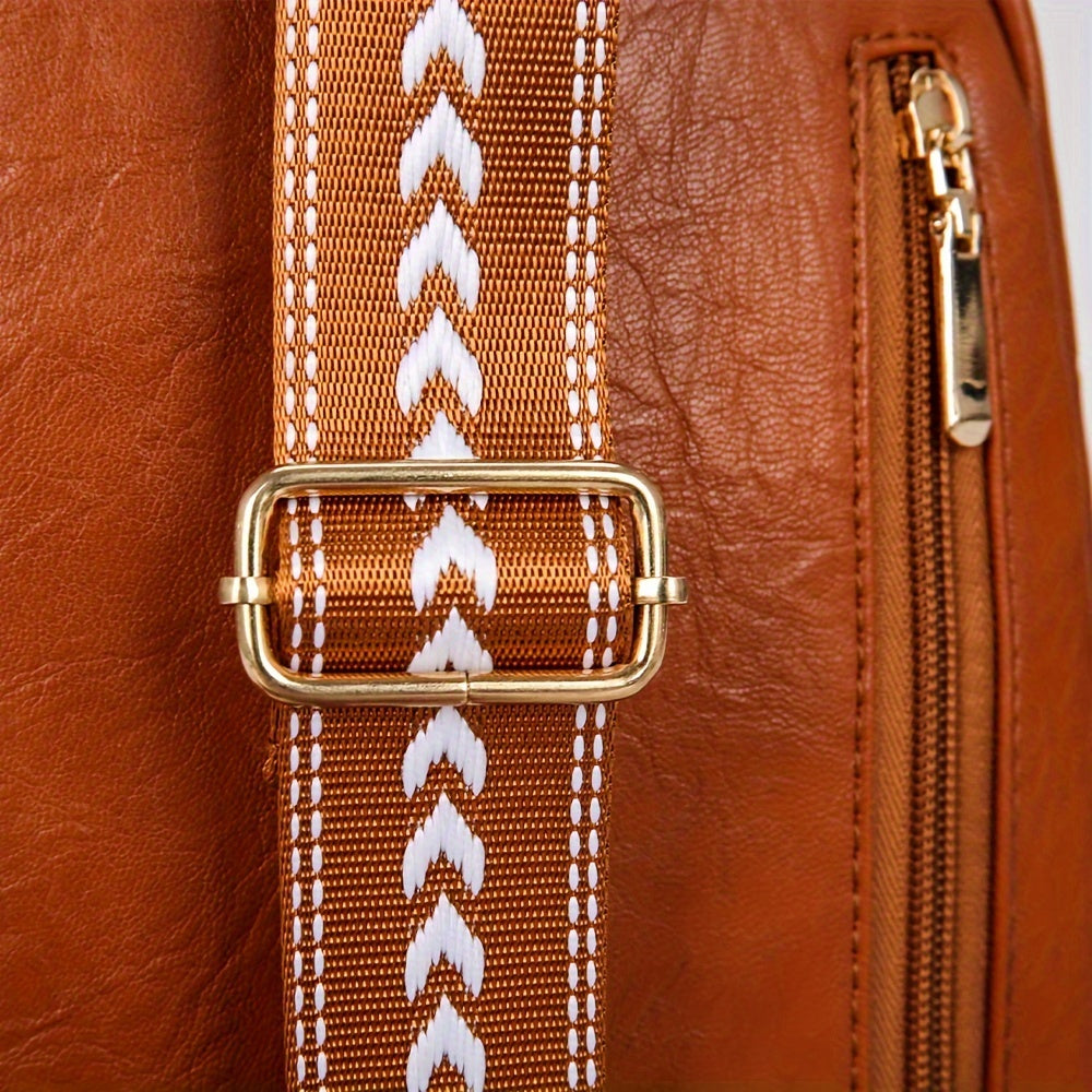 Zaria | Vintage Charm Large Crossbody Bag