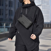 Saige | Multi-Pocket Nylon Crossbody Bag