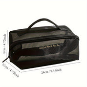Katelyn | Mesh Travel Toiletry Bag | Large Capacity