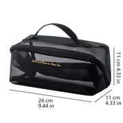 Elia | Spacious Mesh Travel Toiletry Bag