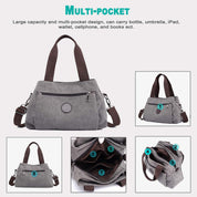 Large Versatile Multi-Pocket Crossbody Bag