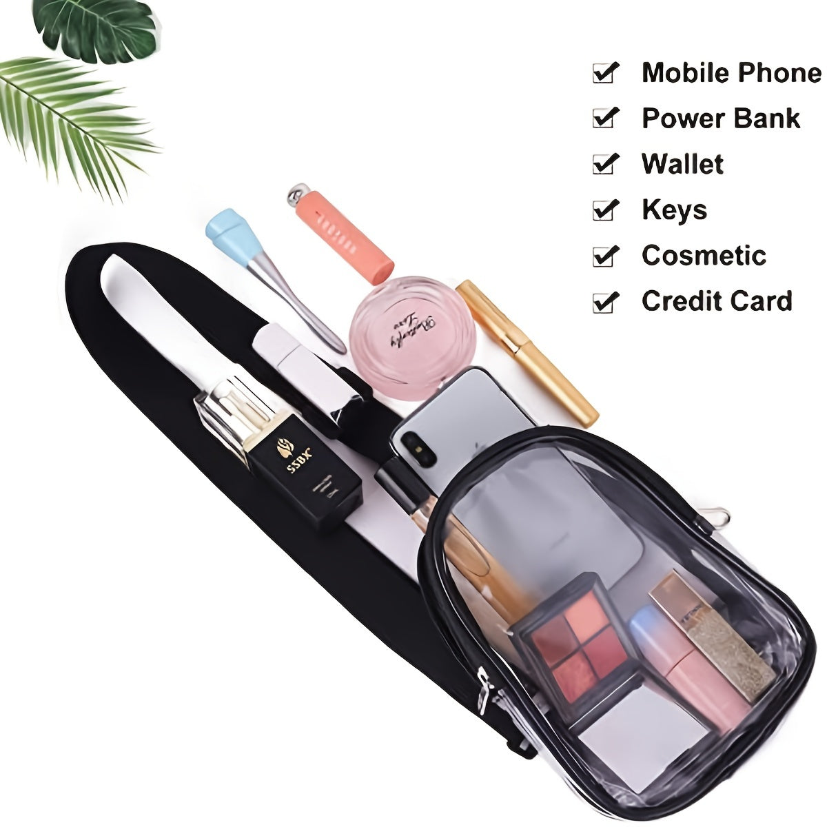 Reina | Clear Mini Crossbody Bag