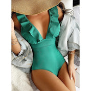 Elena | Ruffled One-Piece Swimwear