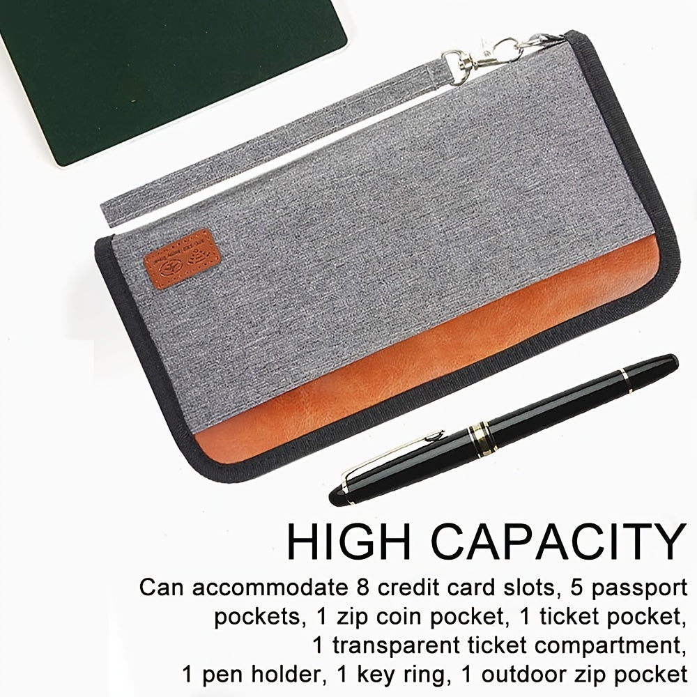Arely | SecureTravel RFID Family Passport Organizer